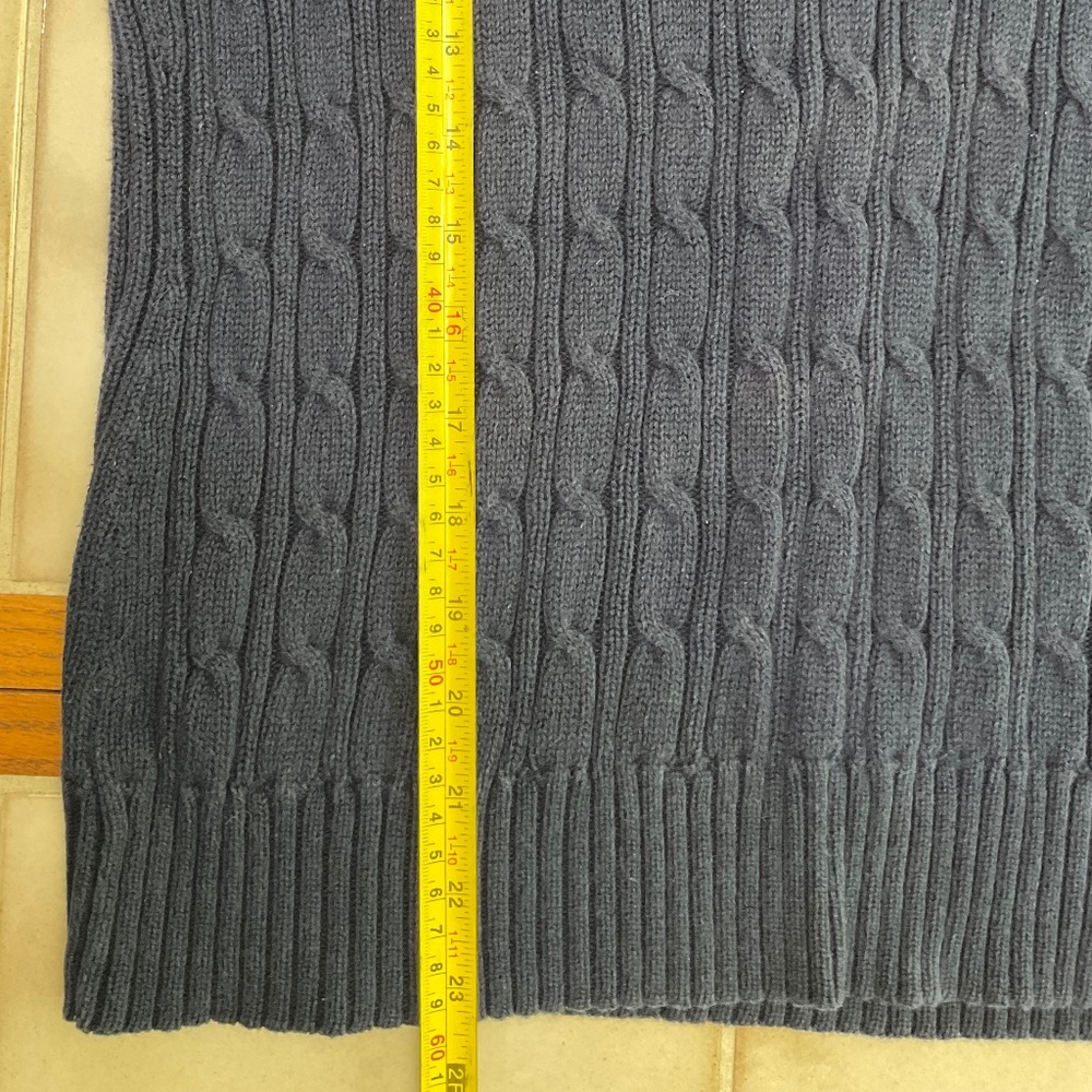 Liz Claiborne Cable Knit Sweater Juniors Size Medium Y2K - Picture 6 of 10